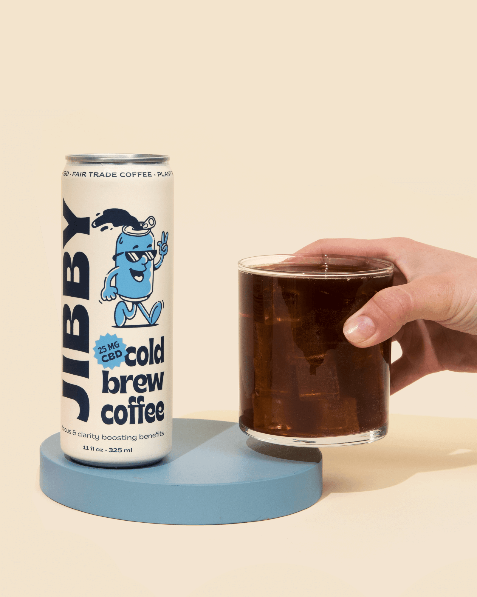 Cold Brew Coffee with CBD - Jibby Coffee